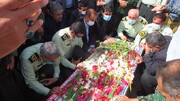 تشییع پیکر شهید مدافع وطن در گچساران