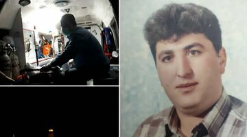 پیکر ایثارگر اردبیلی برای اهدای اعضا به تهران منتقل شد