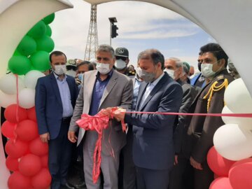 افتتاح پل روگذر شهید سلیمانی در شاهرود