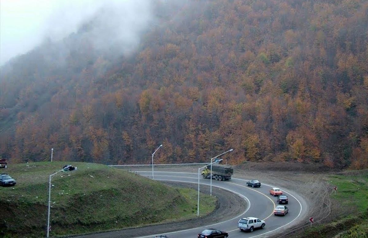 وضعیت ترافیک در جاده اردبیل - آستارا تا حدودی روان است وضعیت ترافیک در جاده اردبیل - آستارا تا حدودی روان است