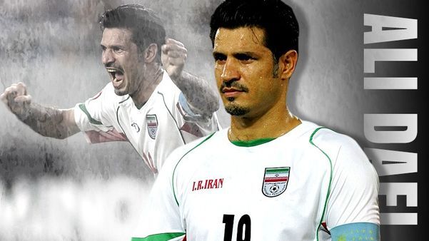 El mito del fútbol iraní “Ali Daei” asistirá en el sorteo final de Qatar 2022