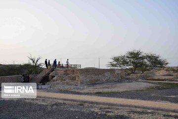 Harireh ancinet city in southern Iranian island