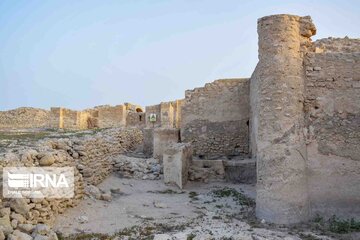 Harireh ancinet city in southern Iranian island