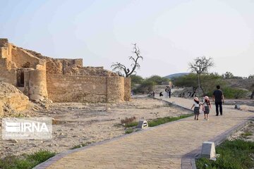 Harireh ancinet city in southern Iranian island