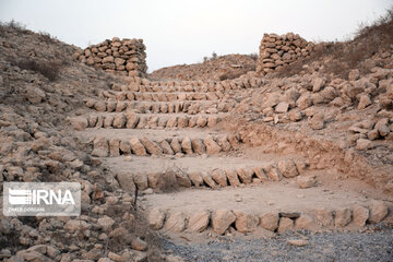 Harireh ancinet city in southern Iranian island