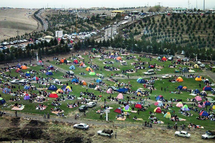 بدرقه نوروز در دامان طبیعت بدرقه نوروز در دامان طبیعت