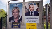 تازه‌ترین نظرسنجی انتخابات فرانسه؛ لو پن سایه به سایه در تعقیب مکرون