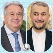 El secretario general de la ONU y el ministro de Exteriores de Irán mantienen una conversación telefónica