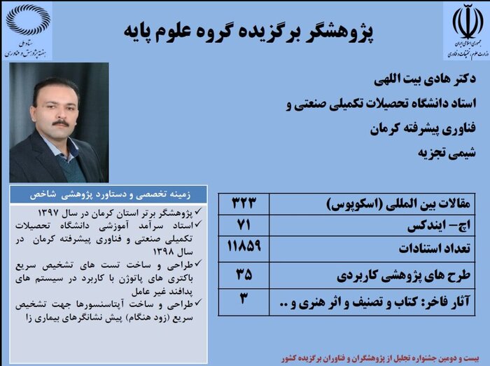 جای شیمیتجزیه در زندگی ایرانیان/چرا تولیدات کشاورزیمان همچنان برگشت میخورد؟