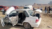 برخورد ٢ دستگاه پراید در کرمان یک کشته و چهار مصدوم برجای گذاشت
