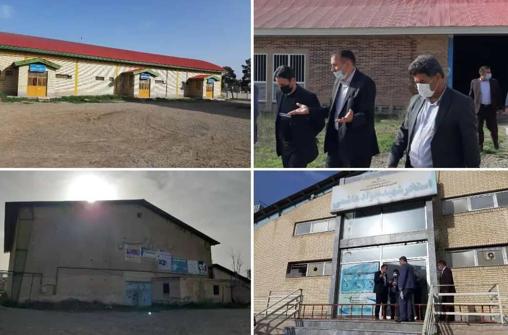 وضعیت اماکن ورزشی پارس‌آباد نابسامان است