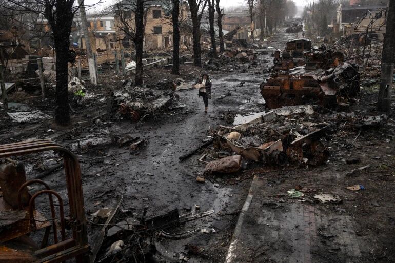 روسیه اتهام کشتار غیرنظامیان در بوچا را رد کرد