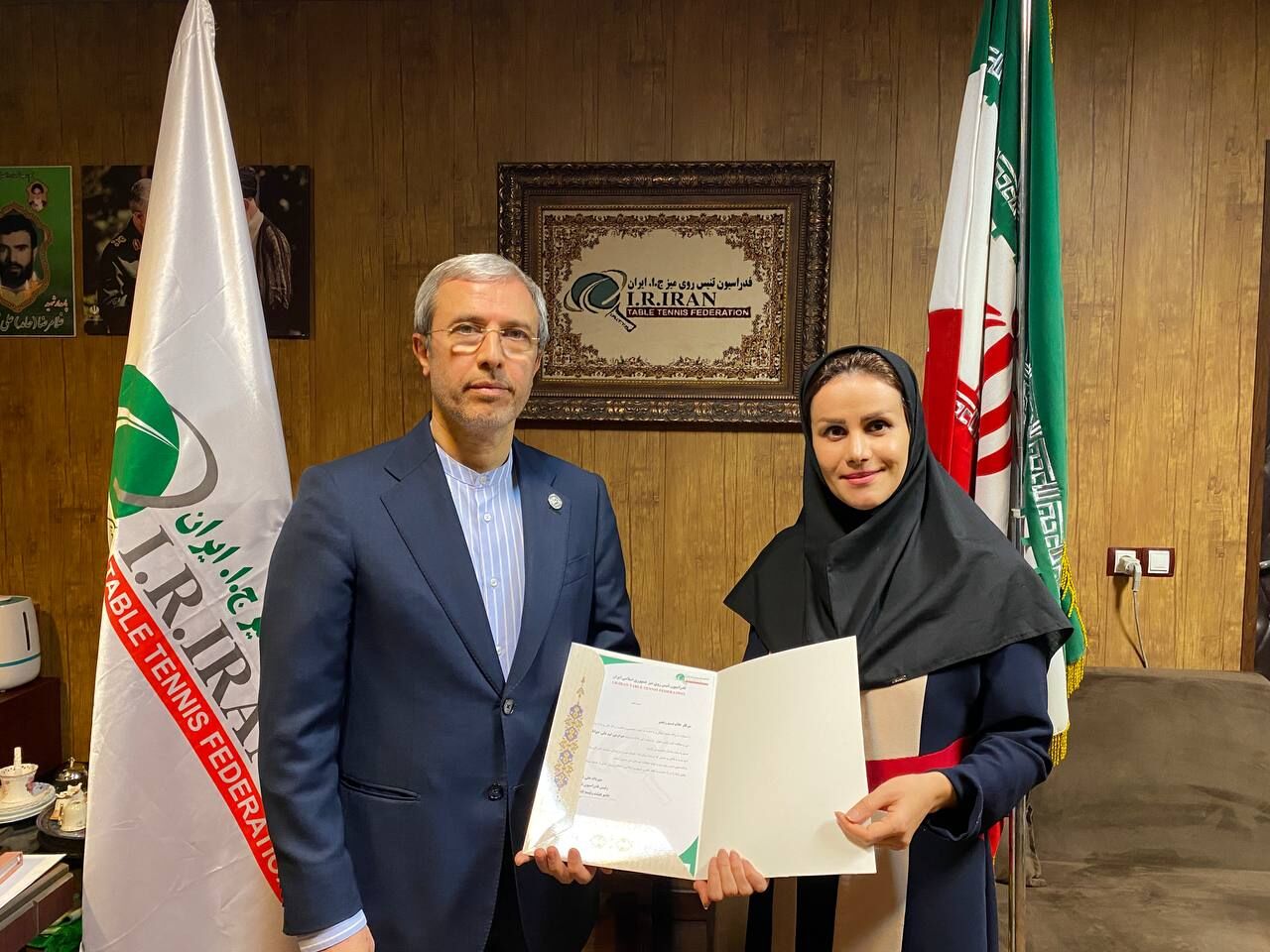 سرمربی تیم تنیس روی میز زیر 18 سال دختران معرفی شد