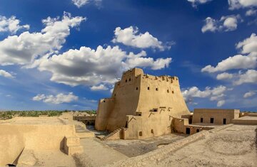 Le château Sab dans la Province de Sistan et Baloutchistan (Sud-est d’Iran)