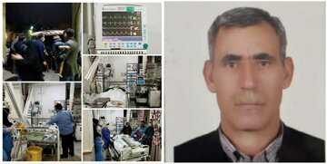 انتقال پیکر دومین ایثارگر استان اردبیل برای اهدای عضو به تهران 