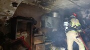 ساختمان مسکونی ۵ طبقه در افسریه تهران طعمه حریق شد/ ۲ مصدوم، ۲۰ نجات‌یافته 