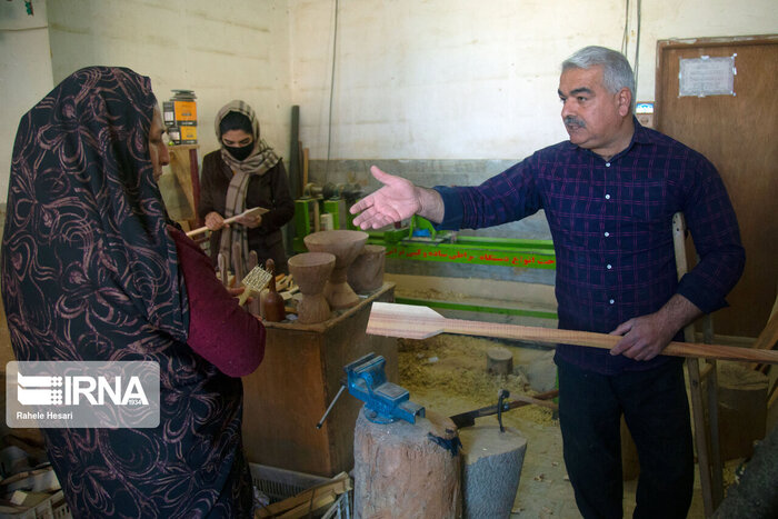 هنر لاک‌تراشی، نماد همزیستی جدایی‌ناپذیر انسان و طبیعت