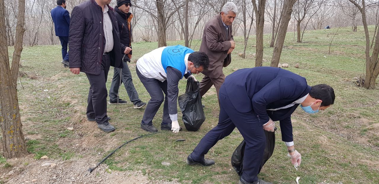 منطقه گردشگری نوالار نیر پاکسازی شد
