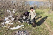 ۱۰ هزار کیسه زباله و بروشور آموزشی حفاظت از منابع طبیعی در استان سمنان توزیع شد
