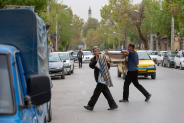 وجود ریزگرد‌ها در آسمان شهر کرمانشاه