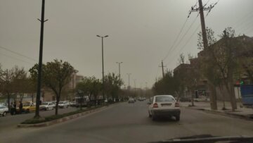 هوای غبار آلود بوکان