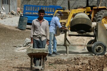 روند بازسازی منازل زلزله زدگان اندیکا در شمال خوزستان