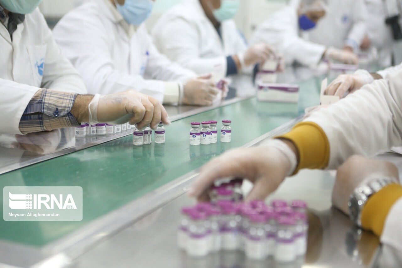 Irán tiene previsto exportar los excedentes de vacunas contra el coronavirus