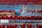 Iranian swimmer comes third in US games, breaks nat’l 200m record