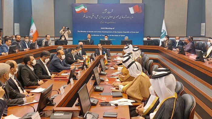 ایران اور قطر کے وزرا برائے مواصلات اور شہری ترقی کے امور کے اجلاس کا انعقاد