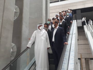 وزیر حمل و نقل و ارتباطات قطر از ترمینال جدید فرودگاه و بندرگاه کیش بازدید کرد