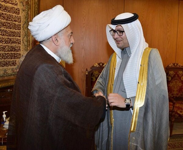 فرستاده ریاض با نایب رئیس مجلس شیعیان لبنان دیدار کرد