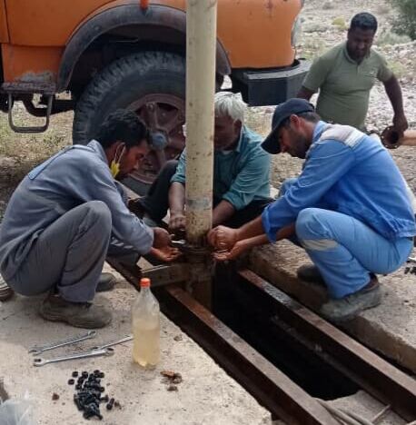 وضعیت تامین آب منطقه رضوان فین بندرعباس به حالت عادی برگشت