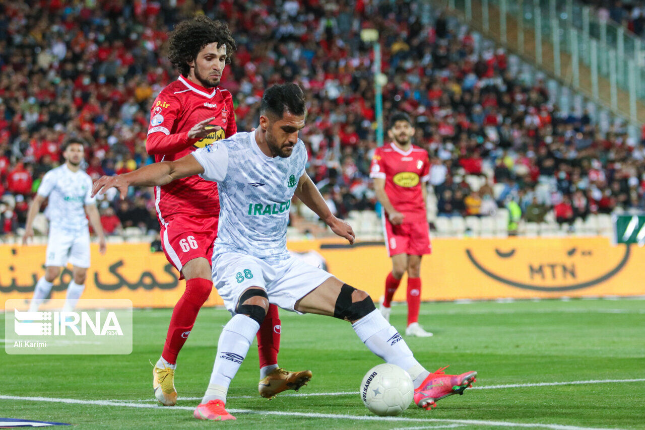 IRNA English Aluminium Arak FC vs Persepolis FC knockout cup