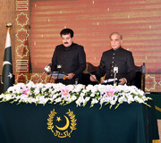 شهبازشریف در مقام نخست وزیر جدید پاکستان سوگند یاد کرد