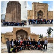 دانش آموزان تهرانی از جاذبه های گردشگری ورامین بازدید کردند