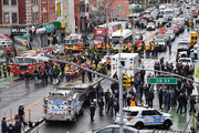 رعب و وحشت در نیویورک؛ تعداد مجروحان تیراندازی مترو بروکلین به ۱۶ نفر رسید