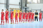 İran Milli Futsal Takımı Kırgızistan'a karşı gol oldu yağdı
