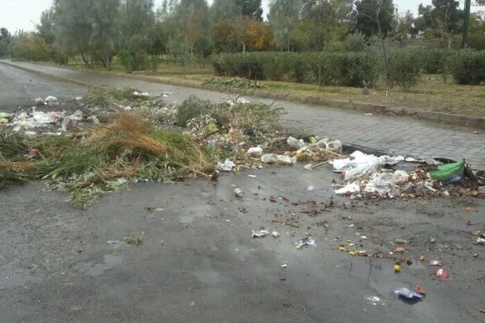 بلایی که جمع‌آوری غیربهداشتی زباله بر سر اهالی روستای چاله‌پل نکا آورد