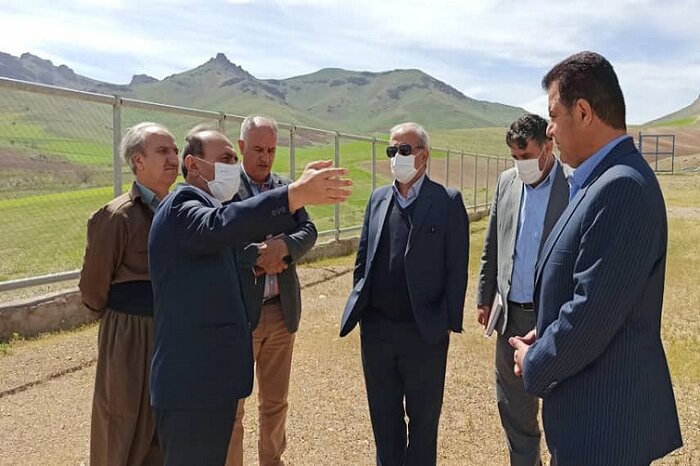 طرح آبیاری نوین در بیش از ۱۲۰۰ هکتار از اراضی کشاورزی مهاباد در حال اجراست