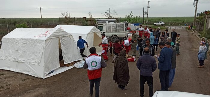 آواربرداری هشت واحد مسکونی آسیب دیده از حریق رامیان آغاز شد