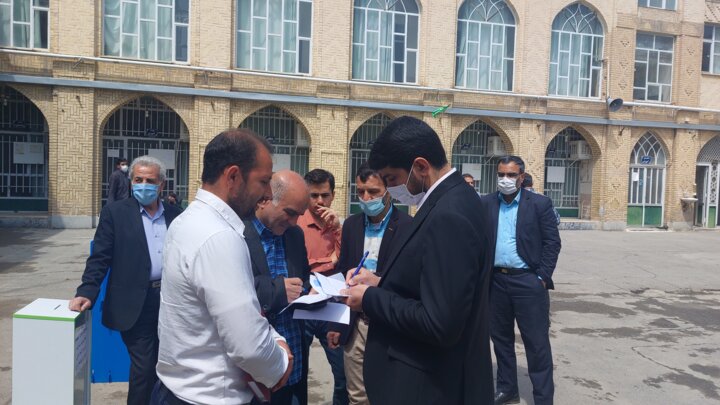 میز خدمتی از جنس تبلور مردمداری دولت در ملایر