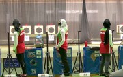 عنوان چهارمی تپانچه ۲۵ متر برای زنان ایران در جام جهانی برزیل