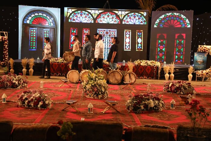 آیینهای ویژه رمضان در روستای "خلیفهای" بوشهر اجرا شد