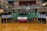 Женская сборная Ирана по волейболу победила итальянскую команду