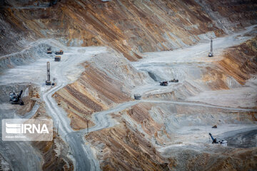 Sarcheshmeh Copper Mine in southern Iran