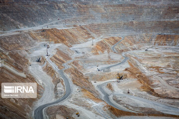 Sarcheshmeh Copper Mine in southern Iran