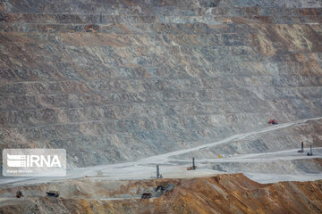 Sarcheshmeh Copper Mine in southern Iran