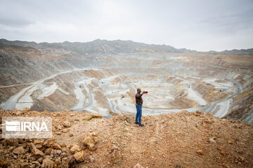 Sarcheshmeh Copper Mine in southern Iran