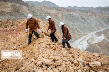 Sarcheshmeh Copper Mine in southern Iran