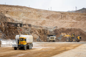 Sarcheshmeh Copper Mine in southern Iran